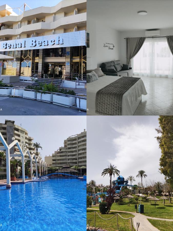 Benalsuite Estudio, Piscina Y Playa En Benalbeach, Benalmadena Bagian luar foto
